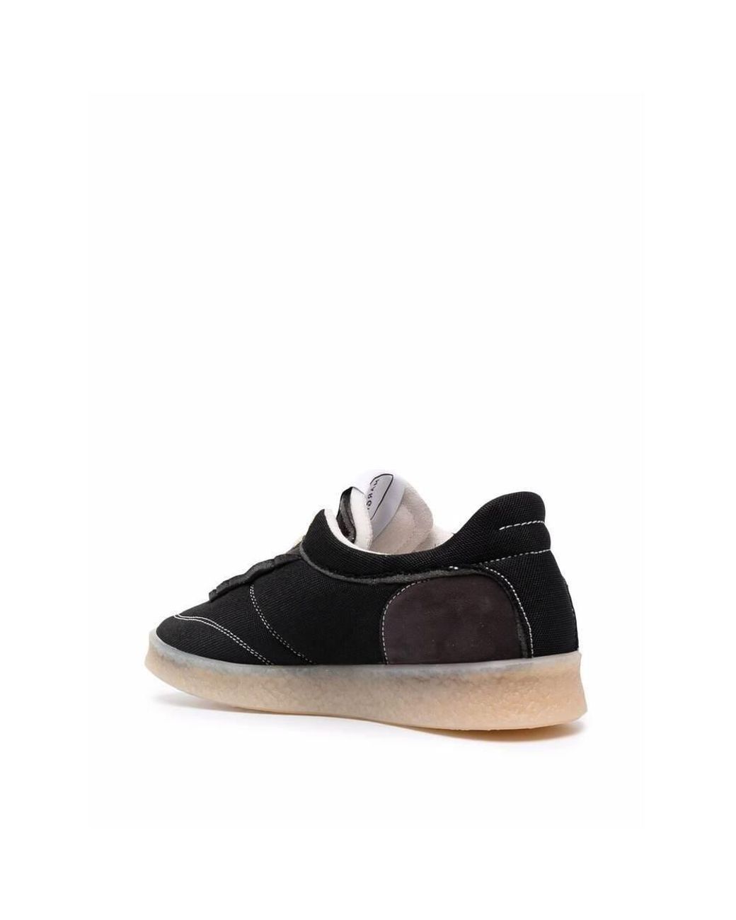 MM6 by Maison Margiela Black Inside Out 6 Court Sneakers