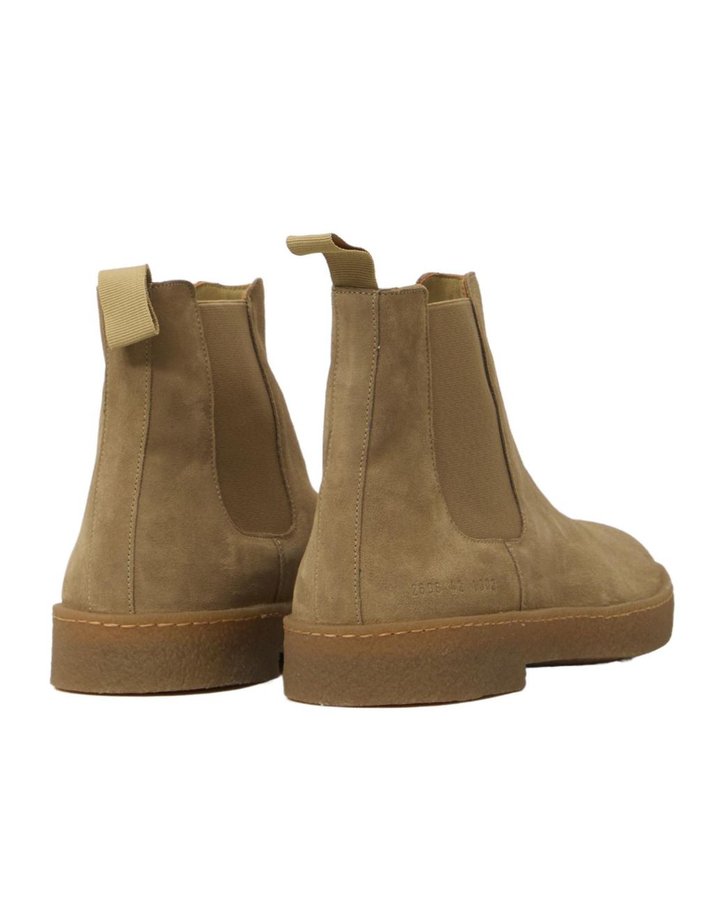 Common Projects Brown Suede Chelsea Boots for men