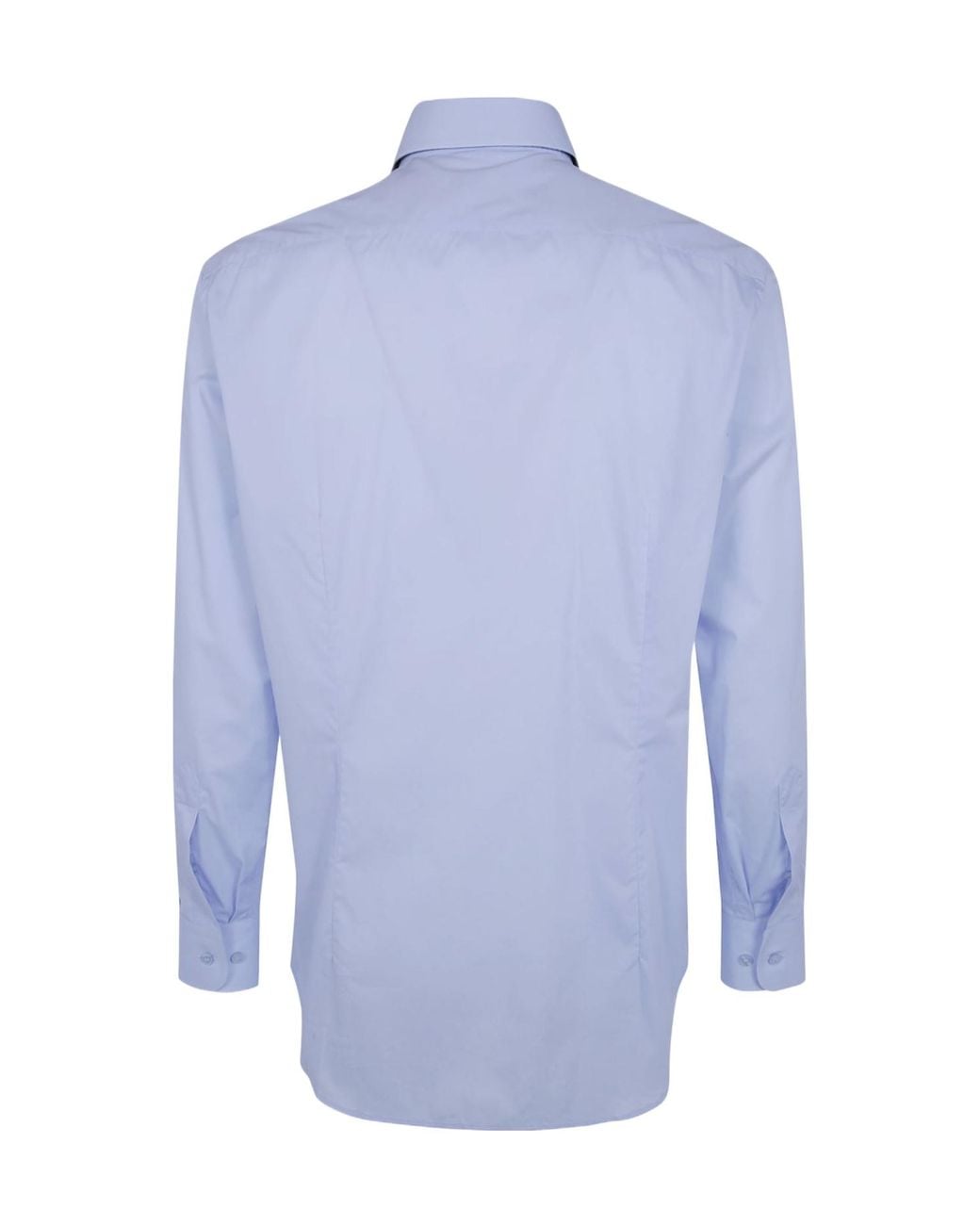 Etro Blue Roma Logo Button-Down Shirt for men
