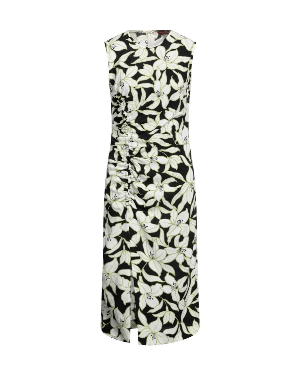 Max Mara White Printed Dress