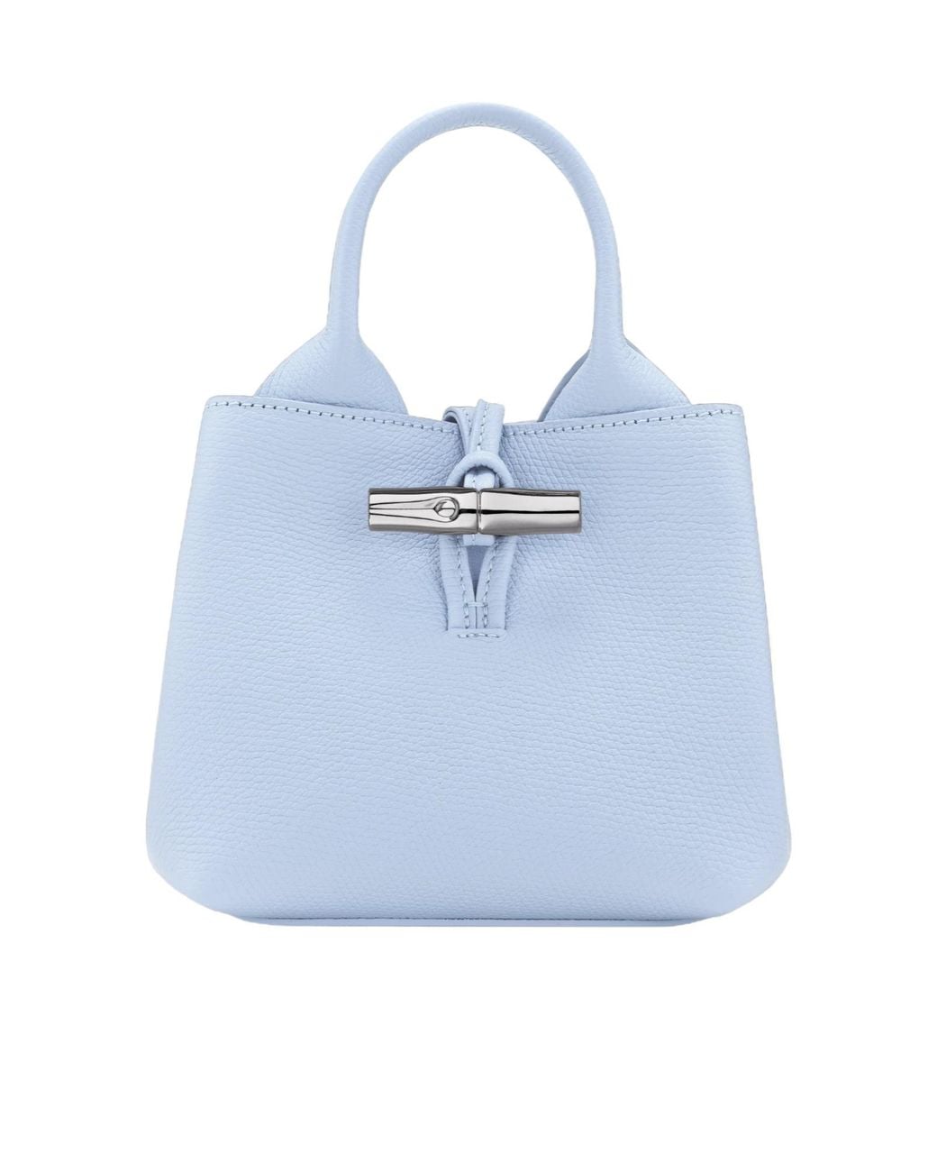 Longchamp Blue Large Le Roseau Tote Bag