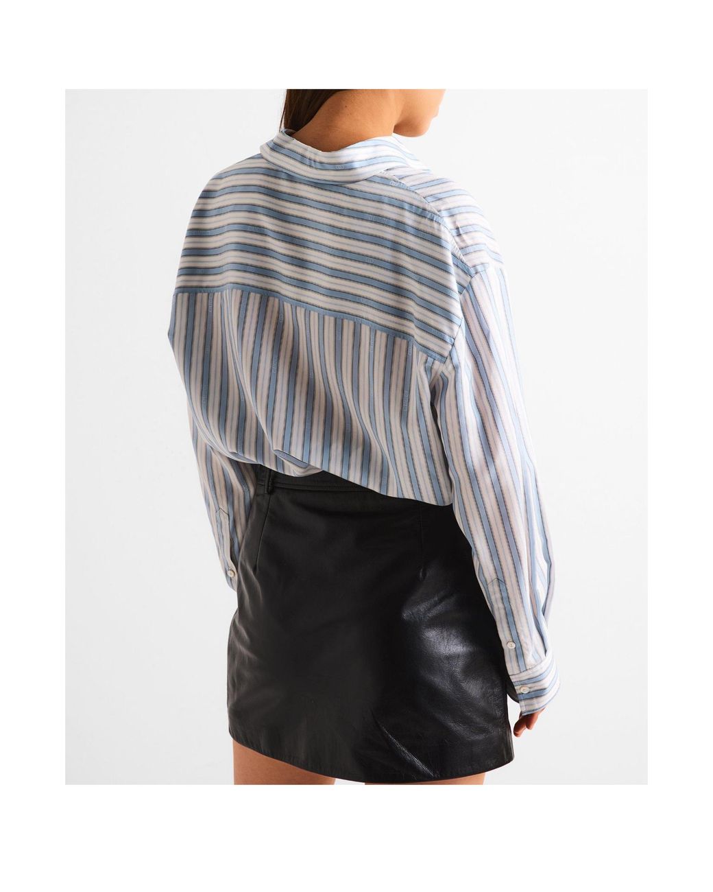 Gucci Blue Simple Short-Sleeved Shirt