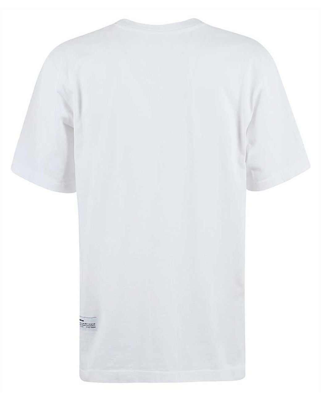 Heron Preston White Times Graphic-Print T-Shirt for men
