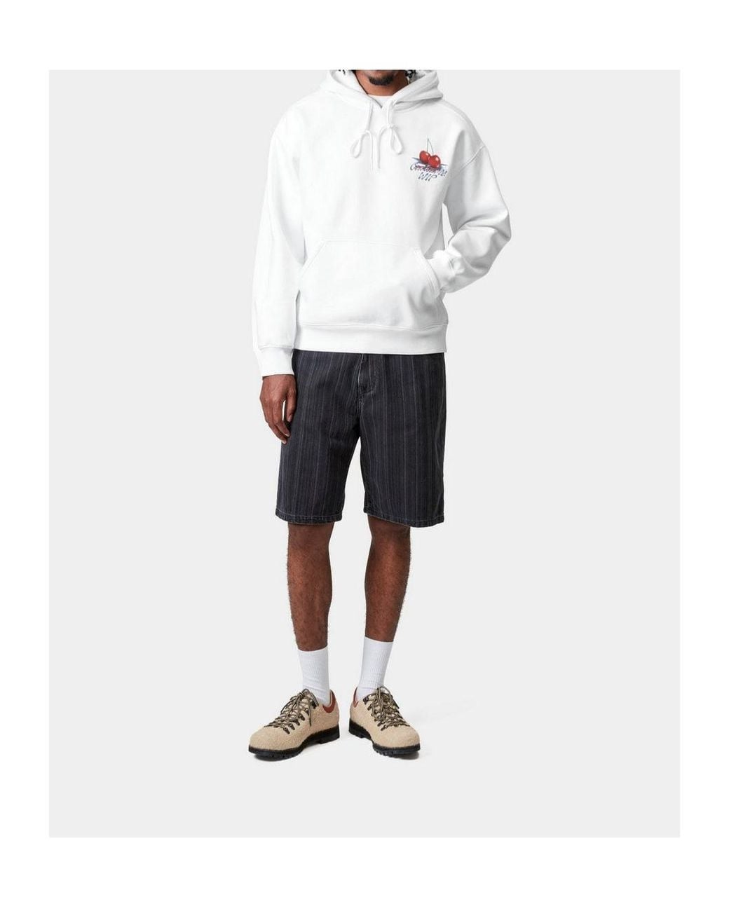 Carhartt White Hooded Jake Garcia Sweatshirt for men