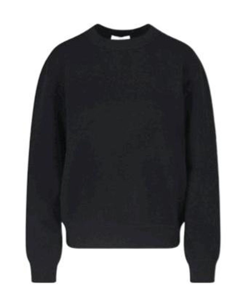 The Row Black Crew Neck Knitwear