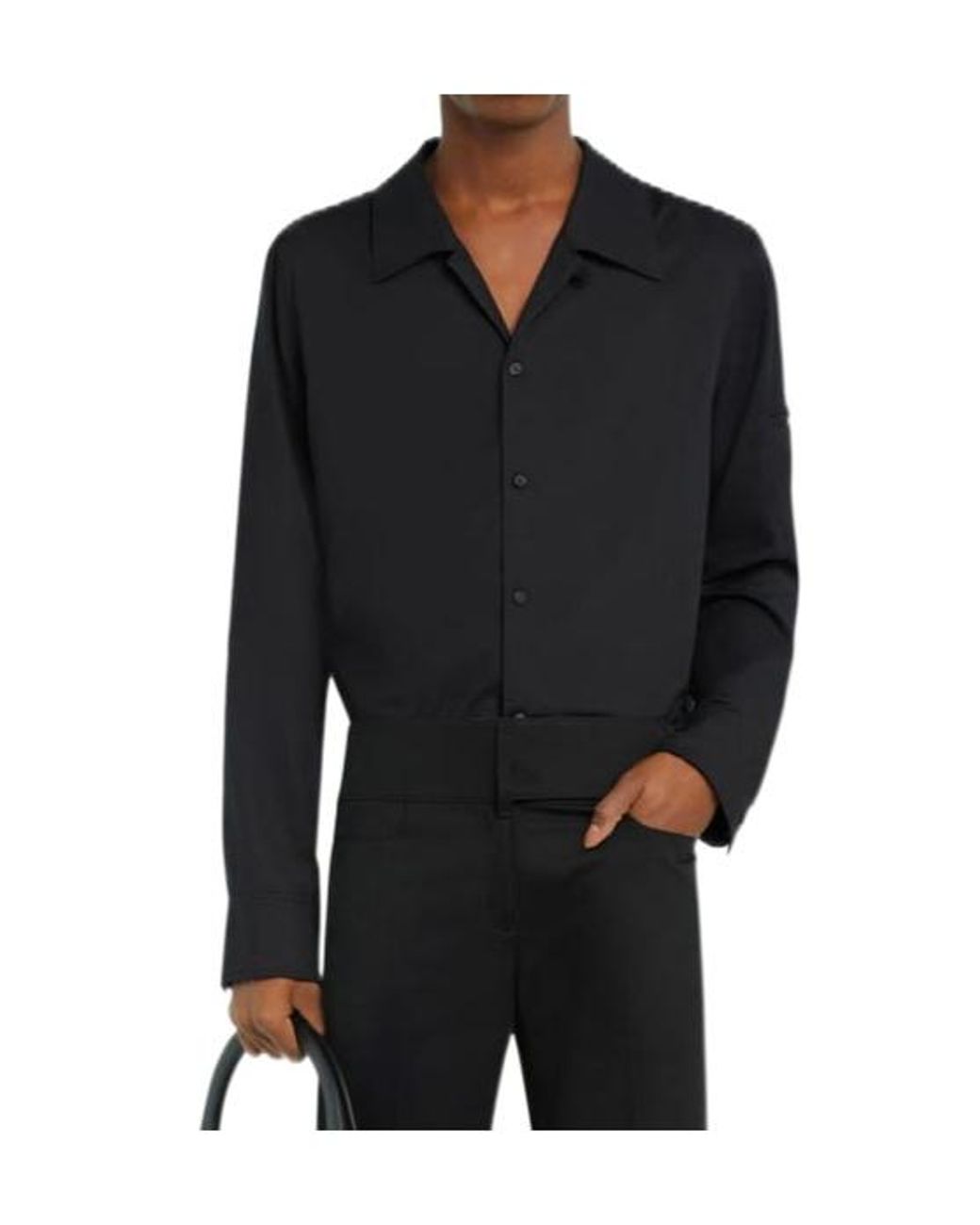 Courreges Black Courrèges Ac Button-Up Shirt for men
