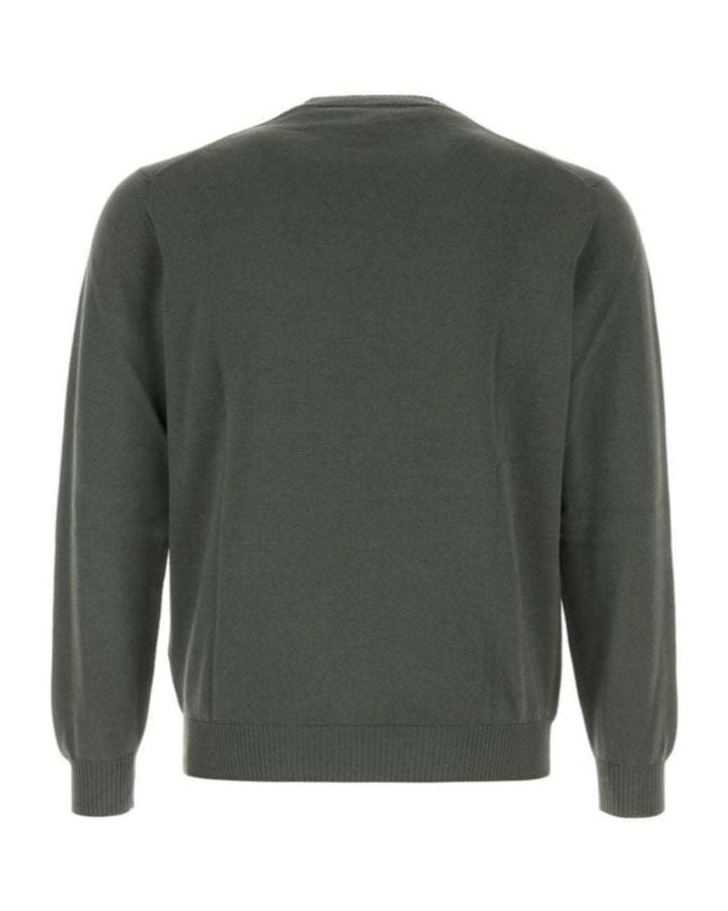 Fedeli Green Classic Long Sleeve Shirt for men