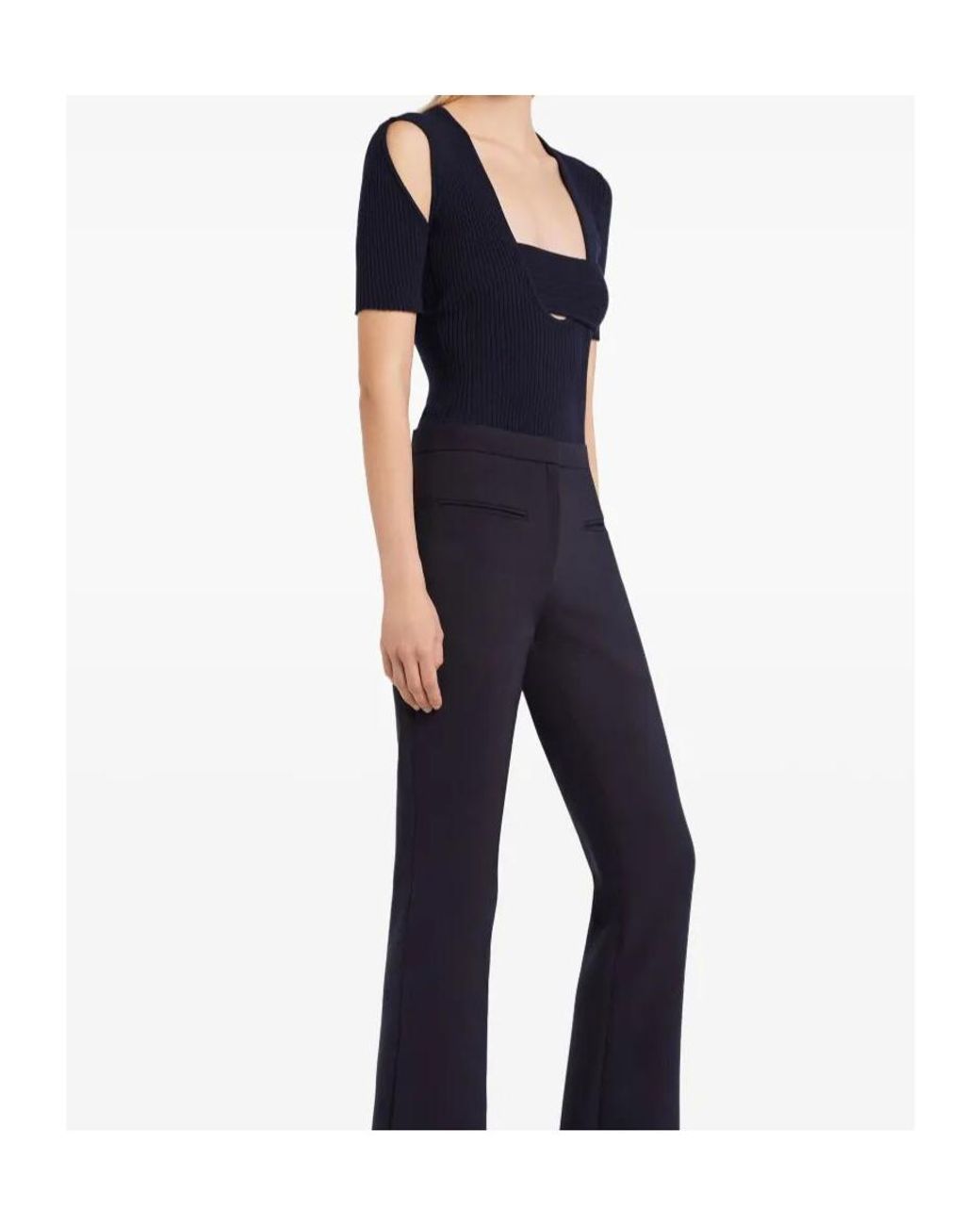 Courreges Blue Infinity Top