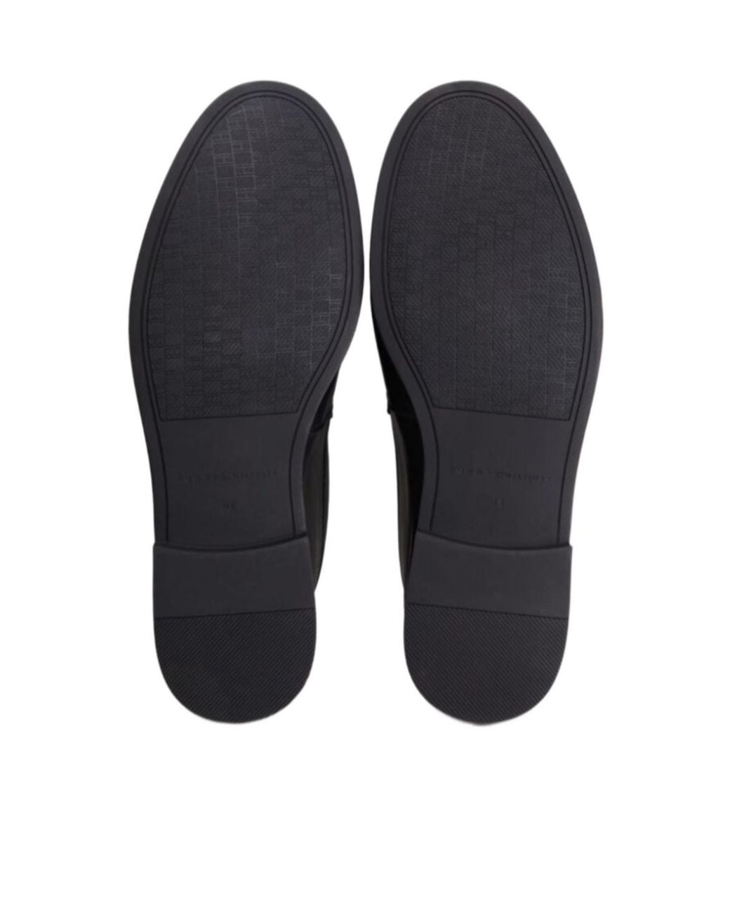 Tommy Hilfiger Black Tassel Loafers for men