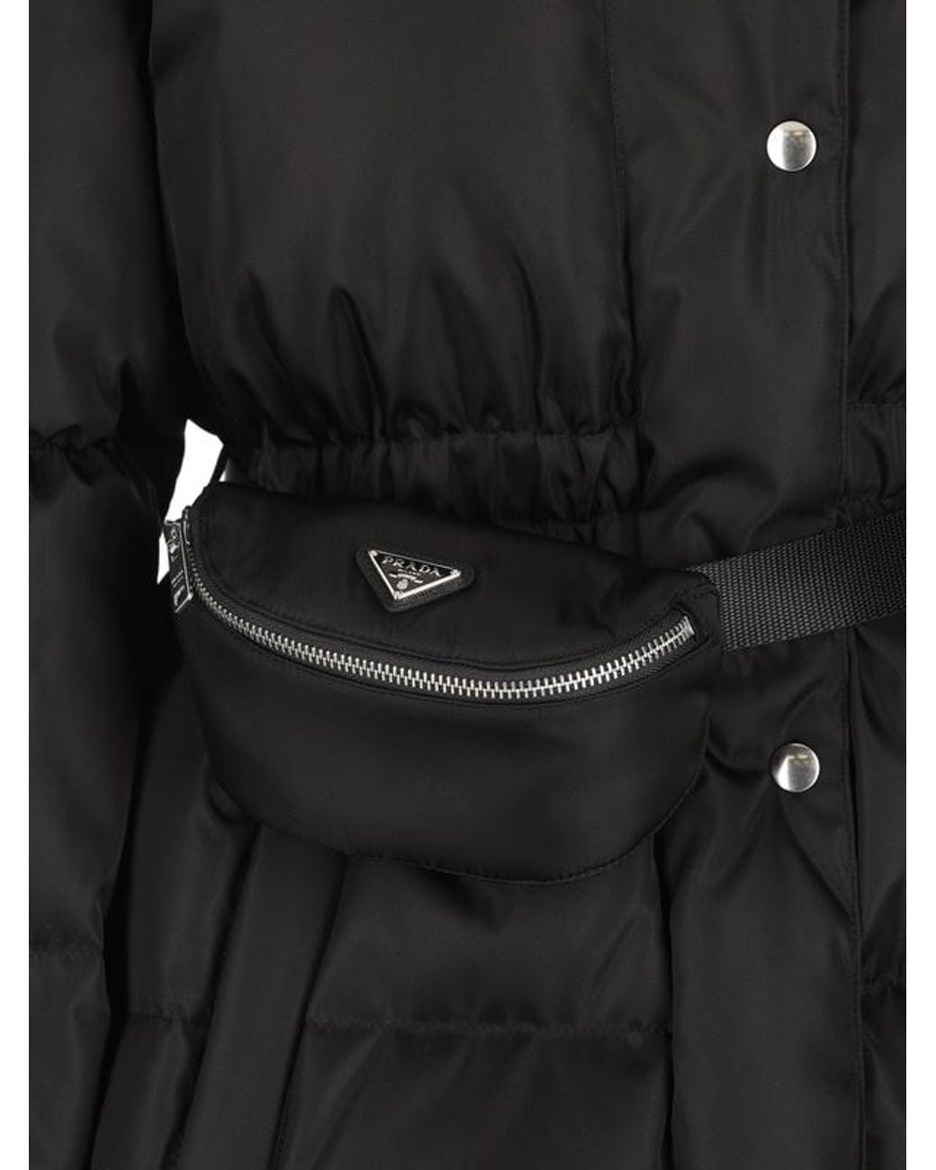 Prada Black Re-Nylon Down Jacket