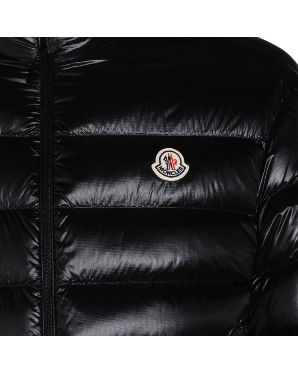 Moncler Black Sergesta Quilted Down Jacket for men