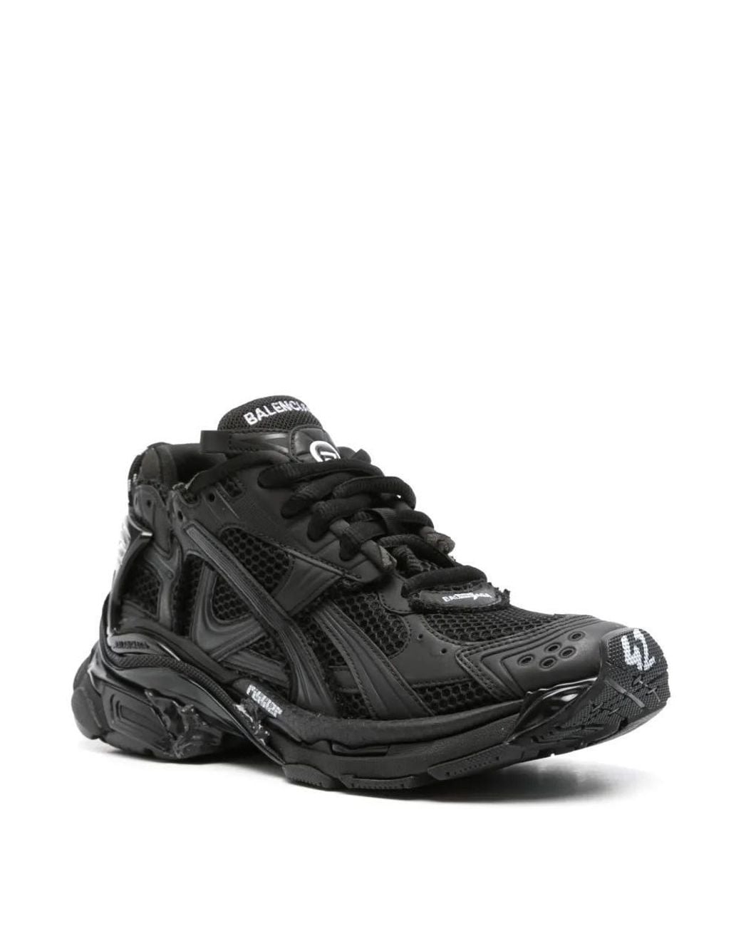 Balenciaga Black Runner Sneakers for men