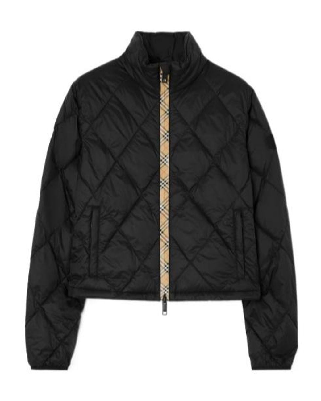 Burberry Black Packable Quilted Bramford Jacket