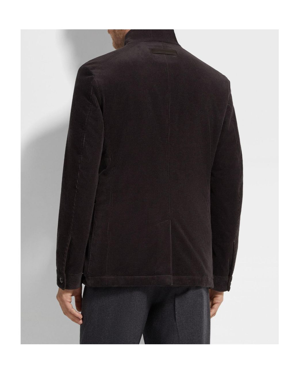 Zegna Black Cashco Il Conte Jacket for men