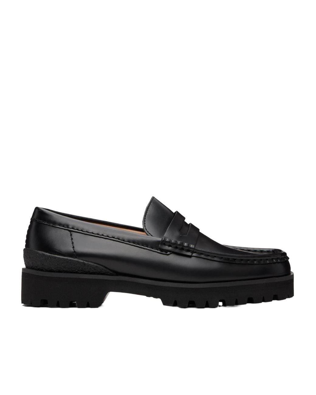 Clarks Black Yukoner Penny Loafers for men