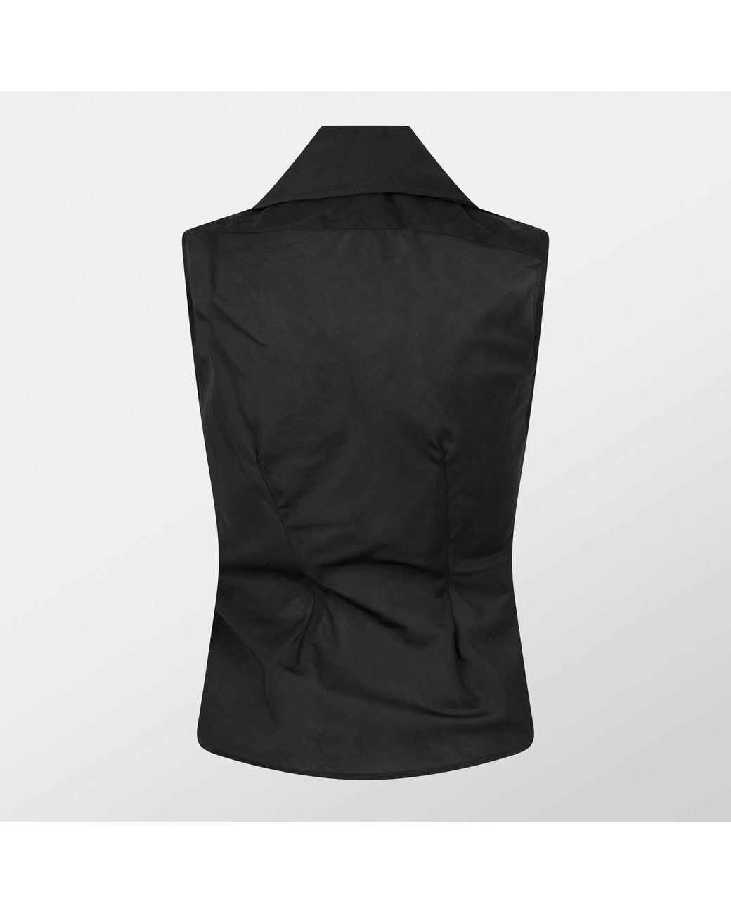 Vivienne Westwood Black Sleeveless Fitted Shirt