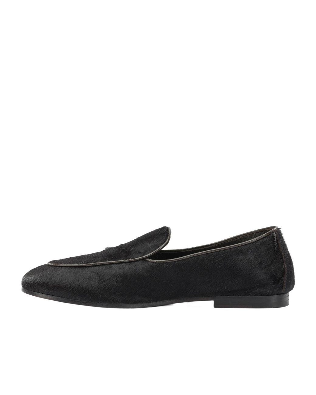 Henderson Black Round-Toe Loafers