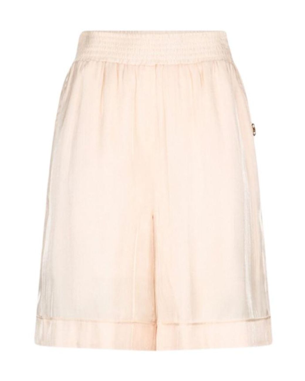 Liu Jo Natural Stretch-Waistband Trousers