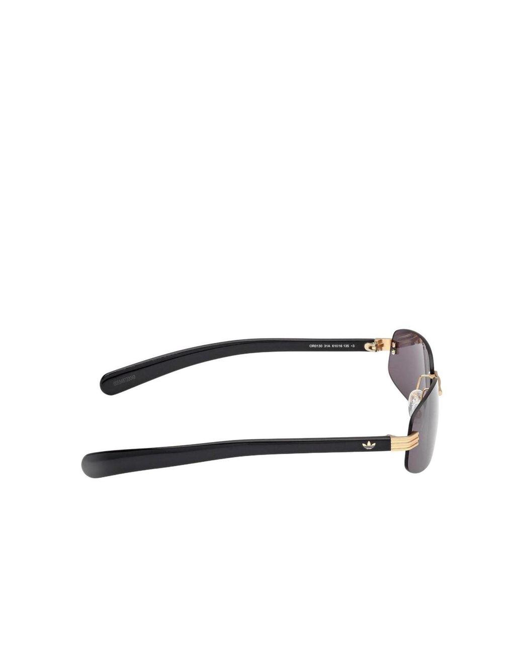 Adidas Originals White Rimless Sunglasses for men