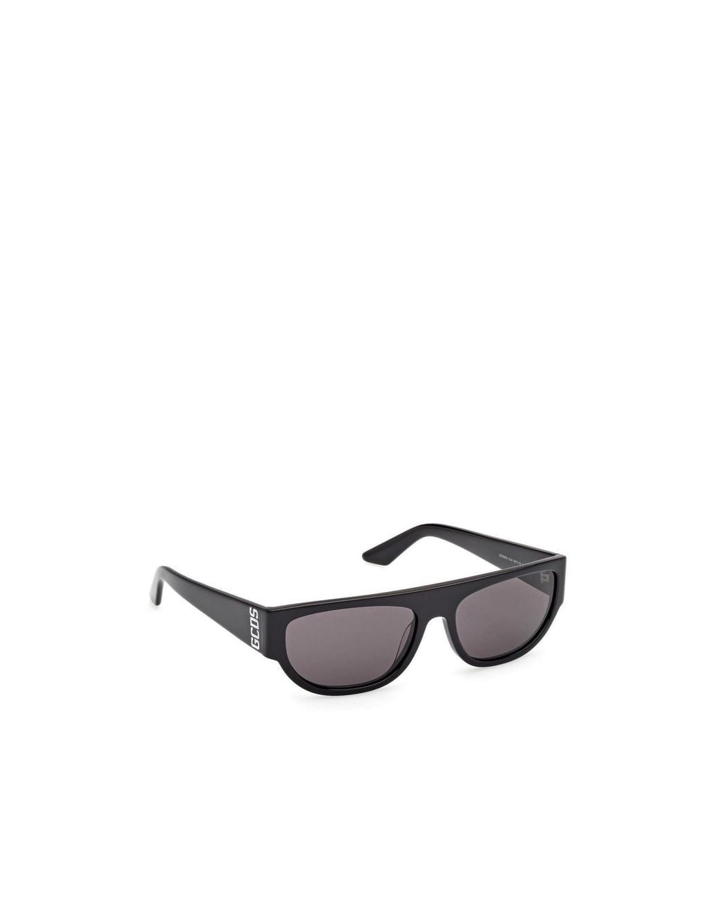Gcds White Logo Temple Sunglasses for men