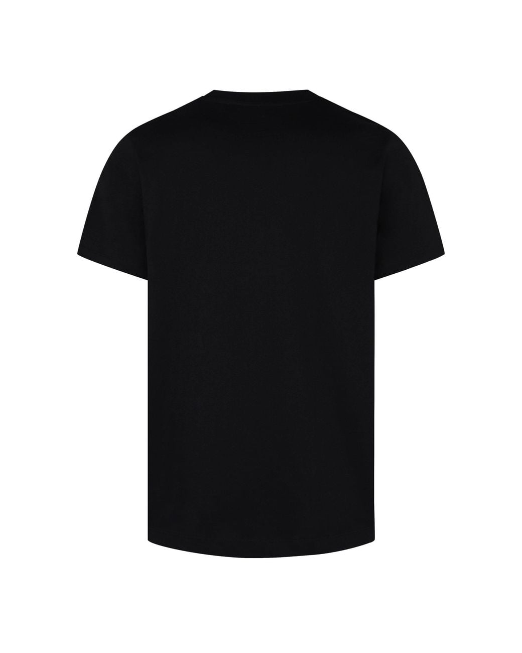 Off-White c/o Virgil Abloh Black Round-Neck Short-Sleeved Shirt for men
