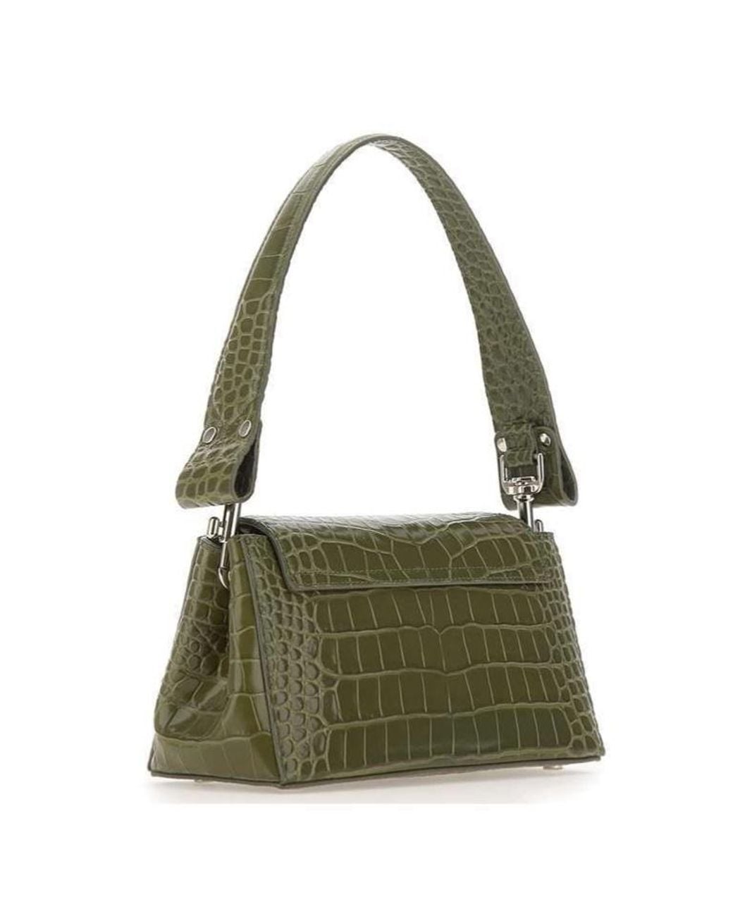 Vivienne Westwood Green Hazel Baguette Shoulder Bag