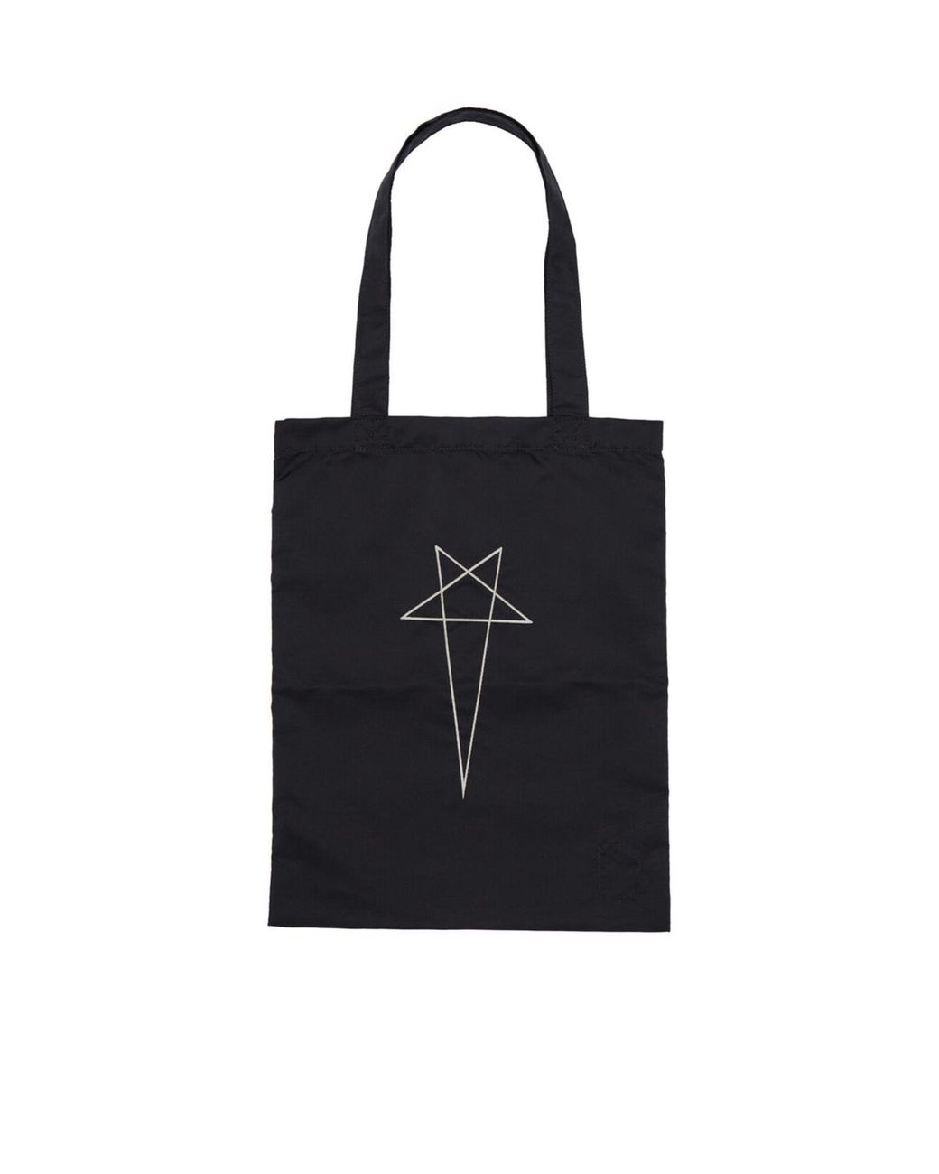 Rick Owens Black Top Handle Tote Bag
