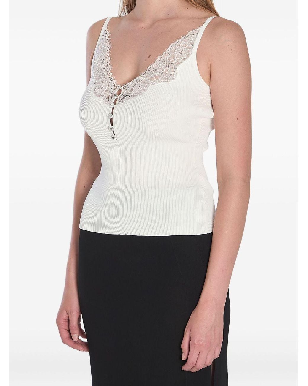 Self-Portrait White Cami Top