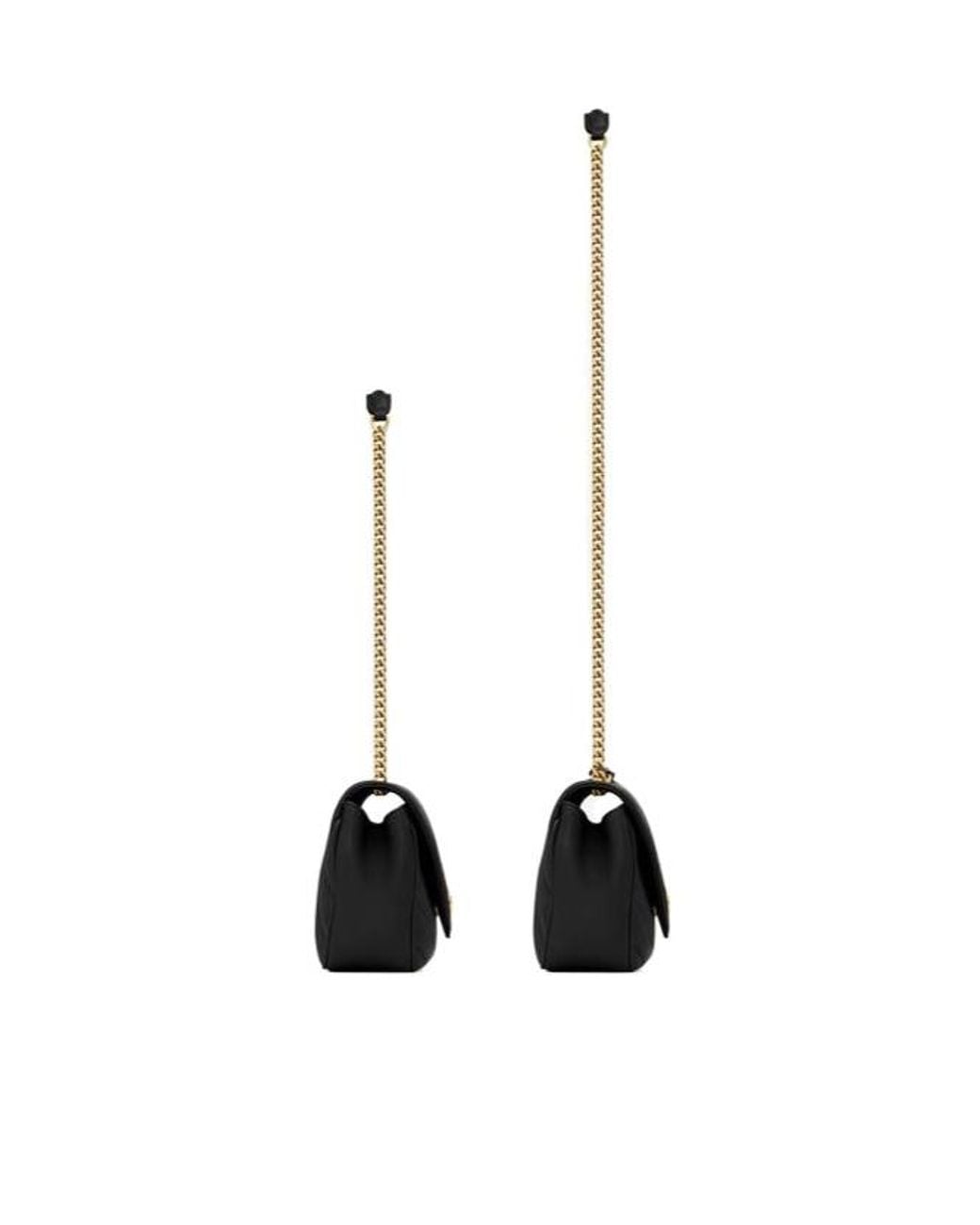 Saint Laurent Black Loulou Small