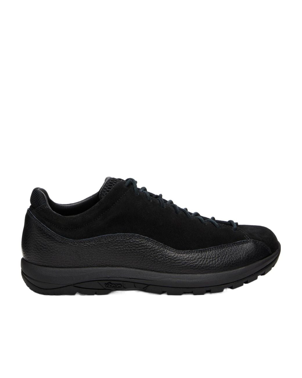Diemme Black Bardolino Suede Sneakers for men