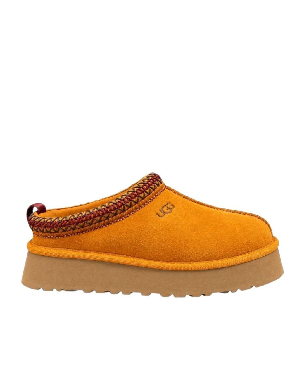 Ugg Orange Tazz Ii Platform Slippers