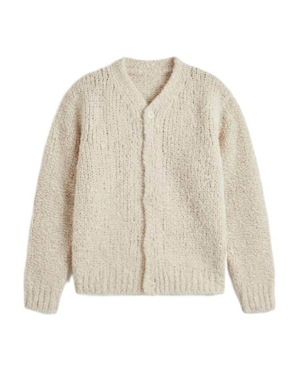 sunflower Natural Long-Sleeve Cardigan for men