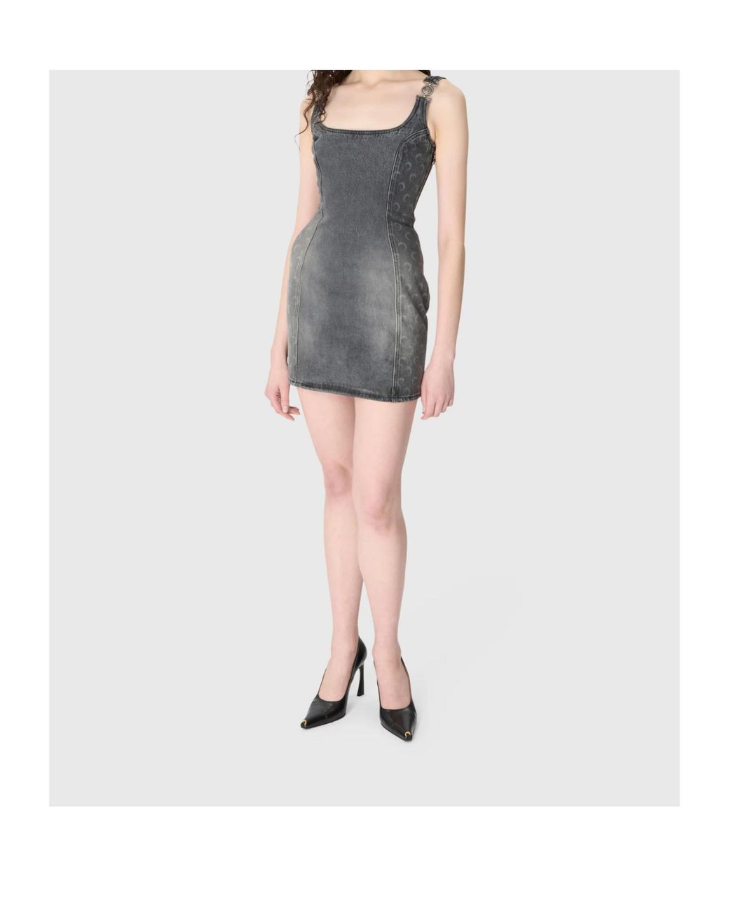 MARINE SERRE Gray Dress