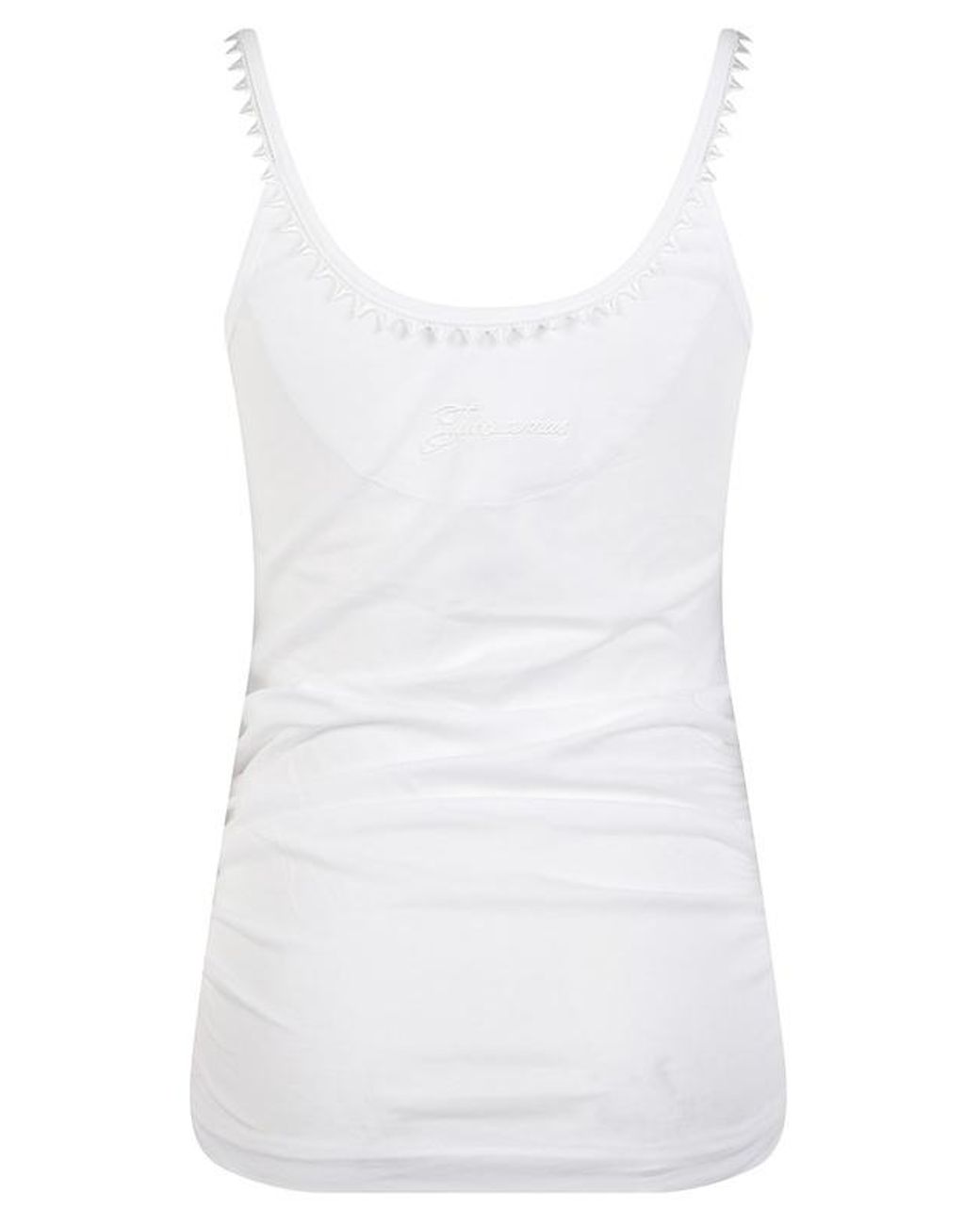 Jacquemus White Le Debardeur Clavela Sleeveless Tank Top