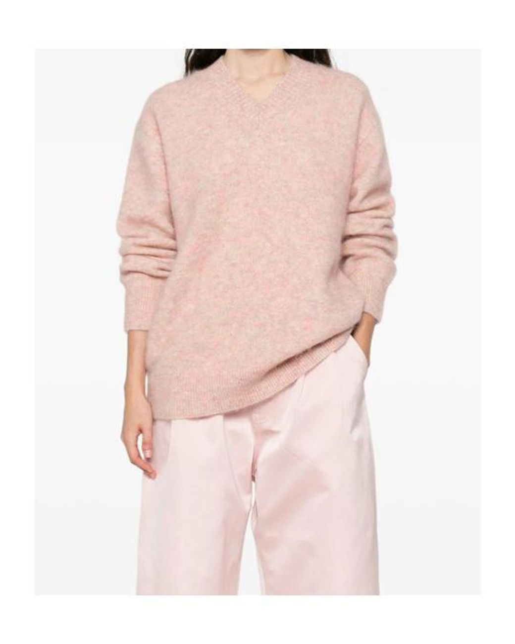 Bellerose Pink Long-Sleeved Sweater