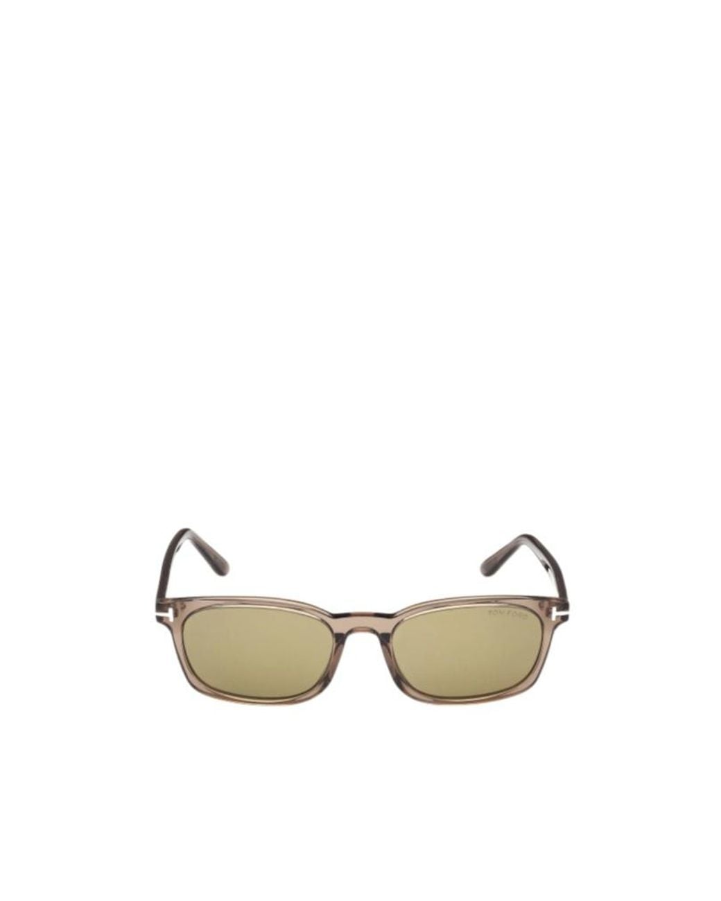 Tom Ford Metallic Eyewear Rectangular Frame Sunglasses for men