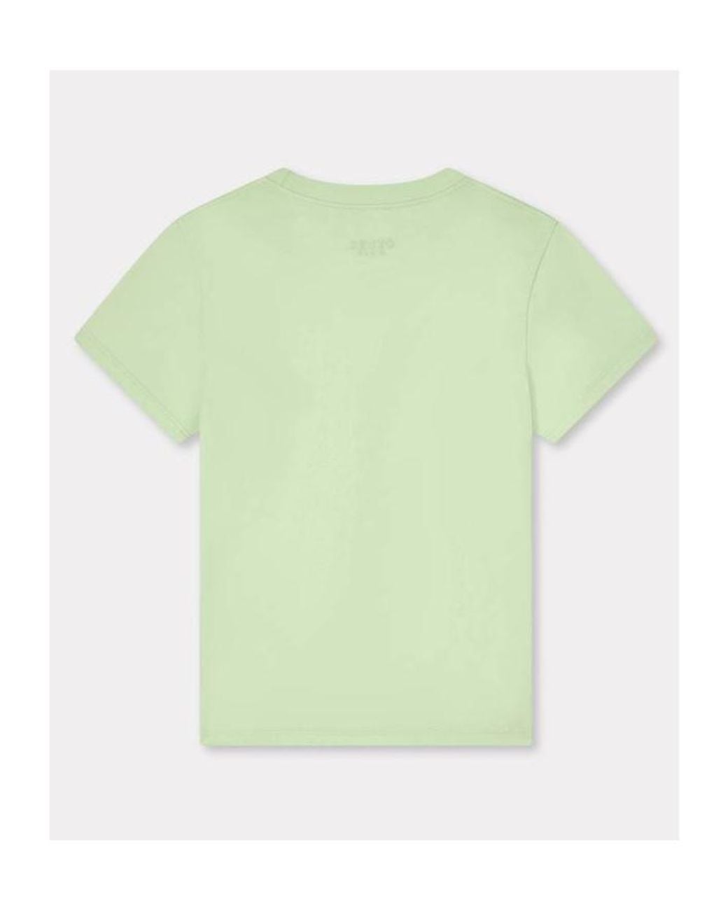 KENZO Green Flower Patch T-Shirt