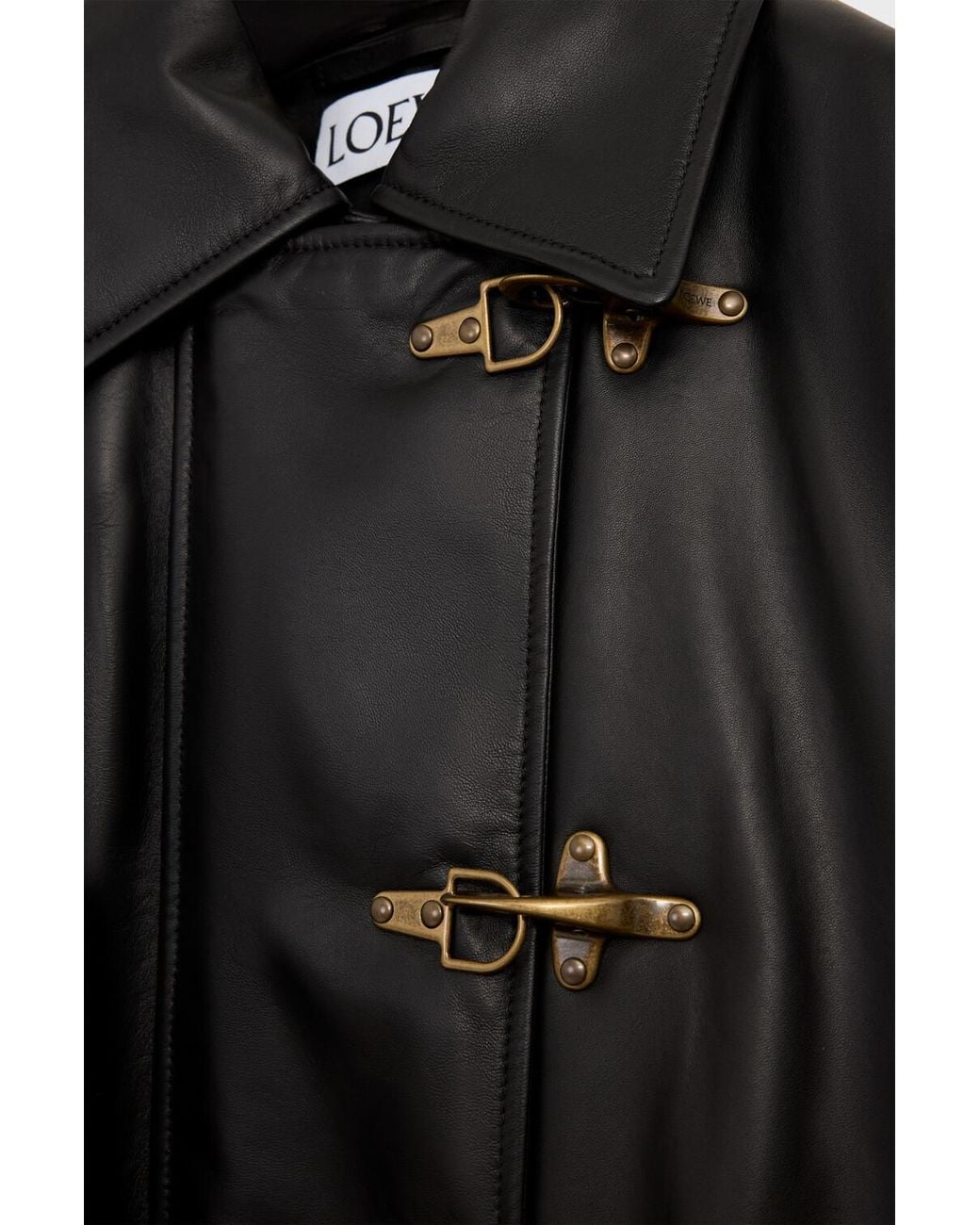 Loewe Black Long-Sleeved Coat