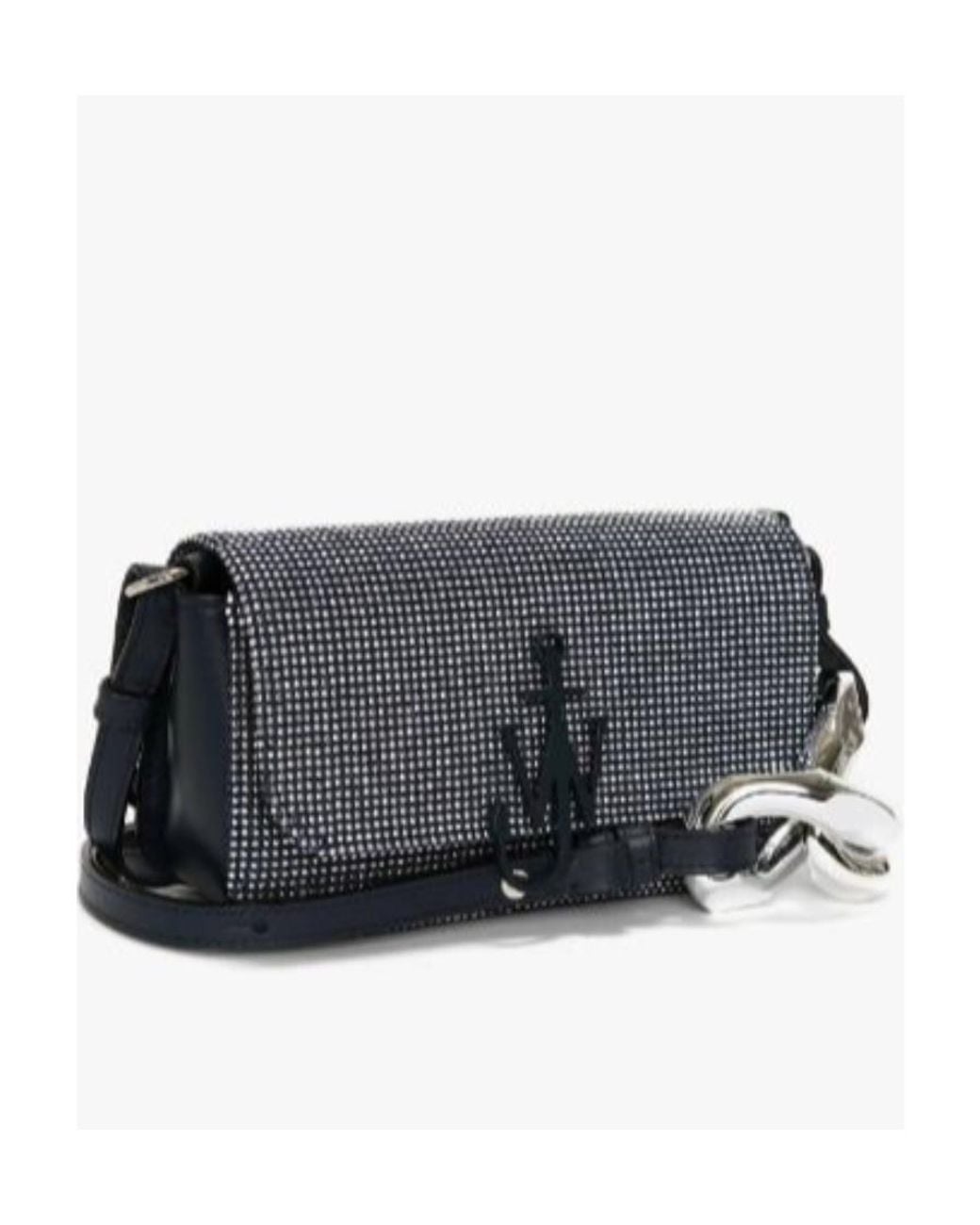 J.W. Anderson White Jw Anderson Anchor Embellished Chain Shoulder Bag