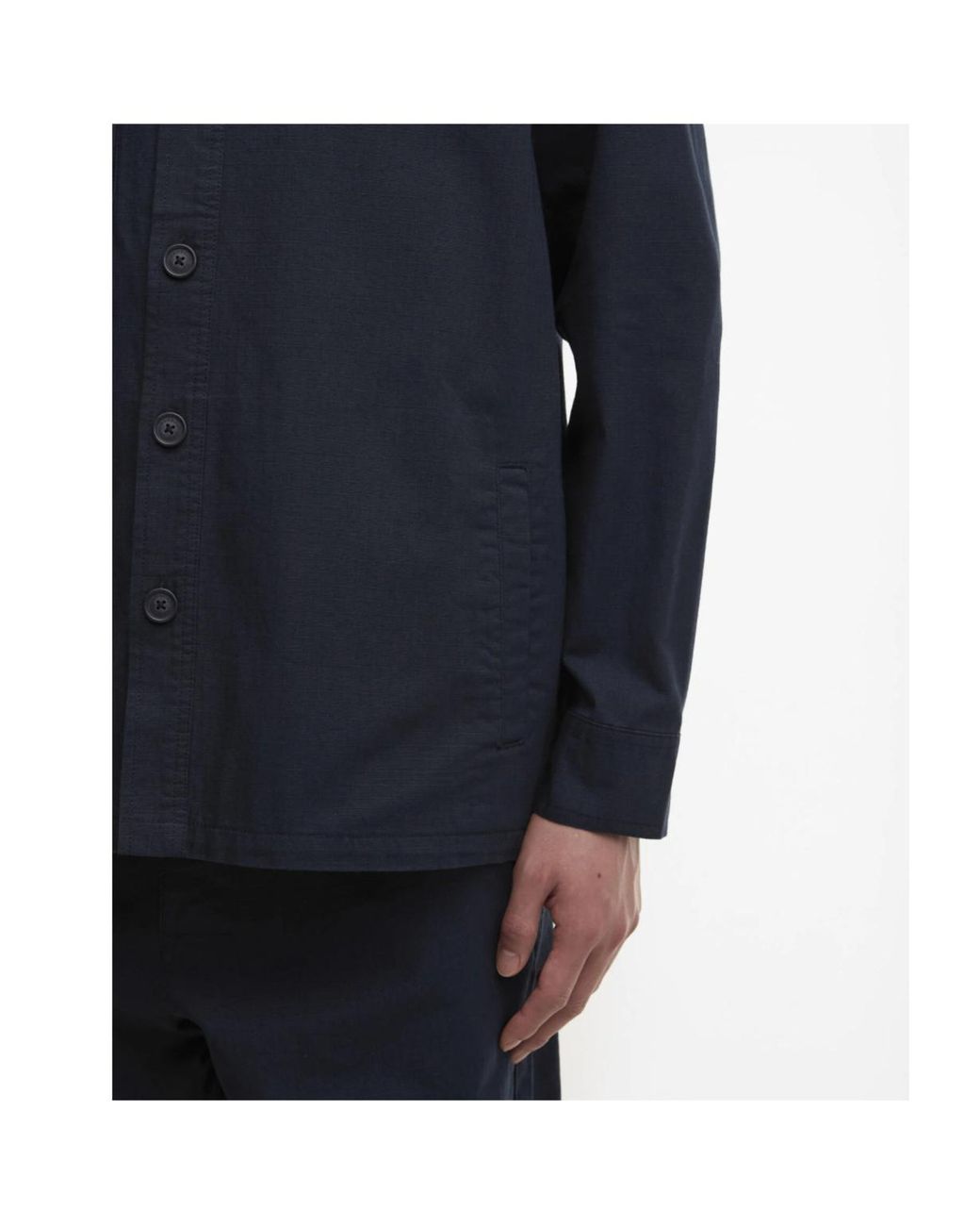 Barbour Blue Endurance Ripstop Overshirt for men