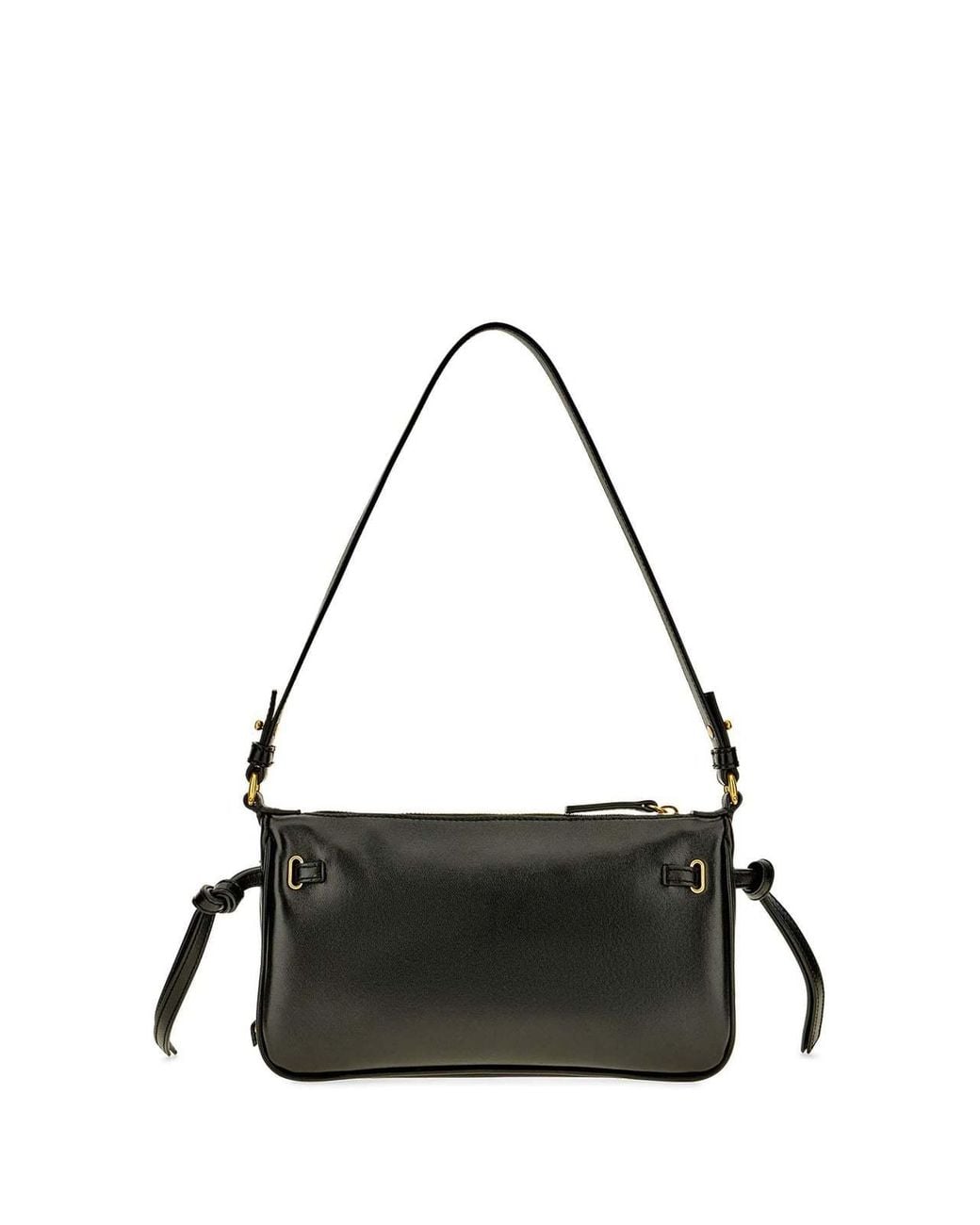 Chloé Black Zippered Shoulder Bag