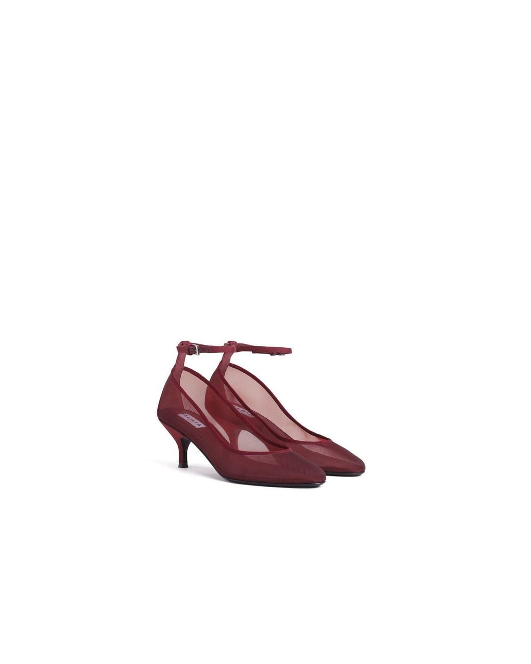 Alaïa Pink Alaïa Strappy Pumps