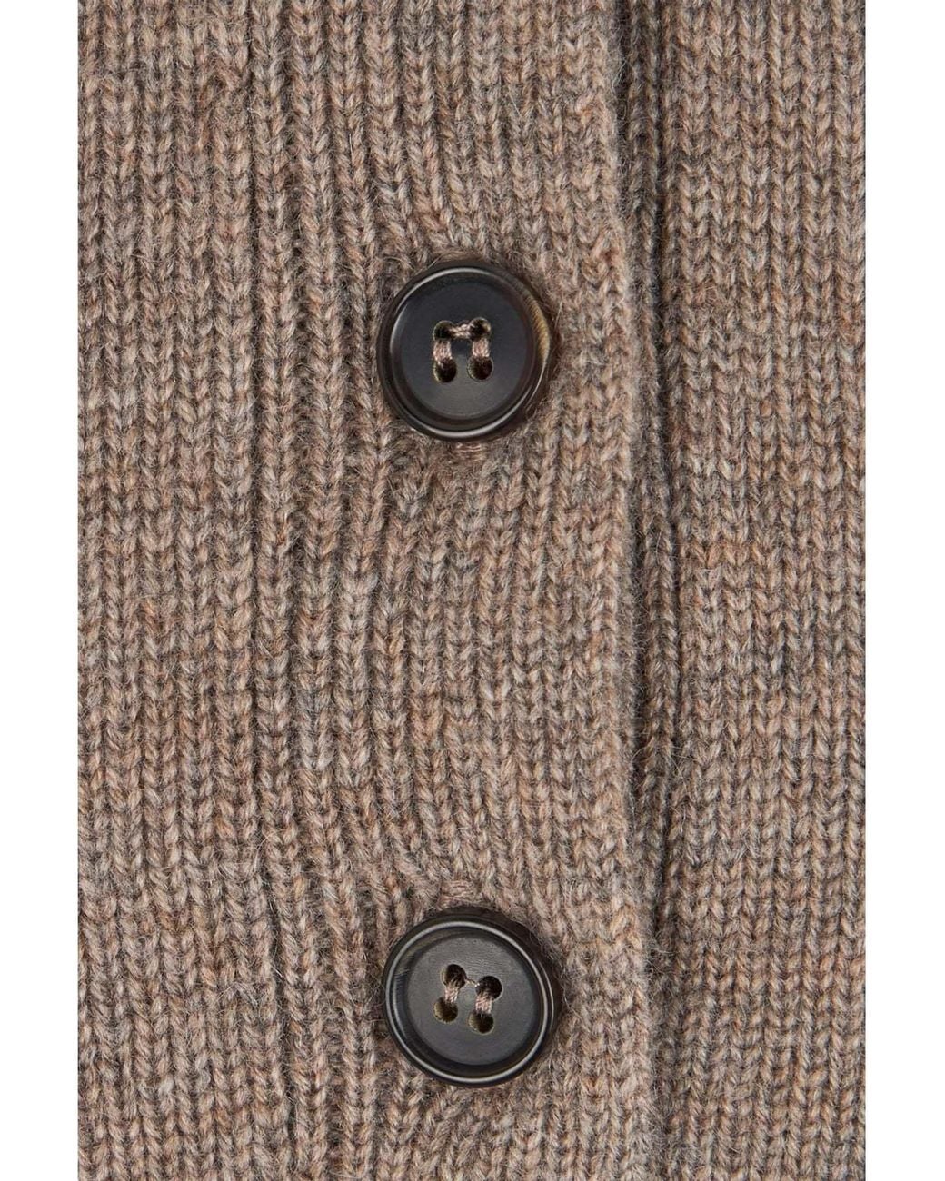 Max Mara Gray S Henley Knitted Sweater