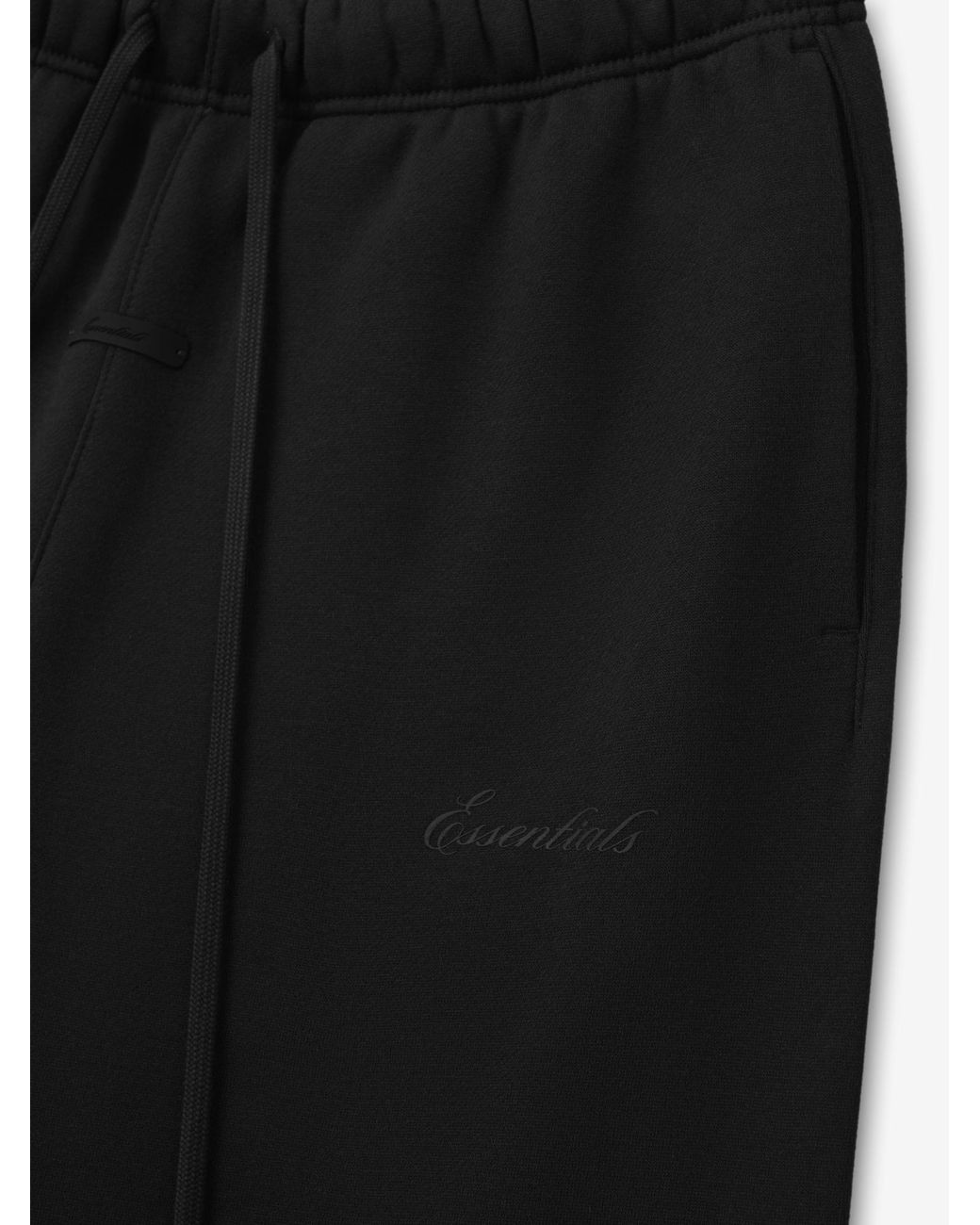 Fear Of God Black Drawstring Sweatpants for men