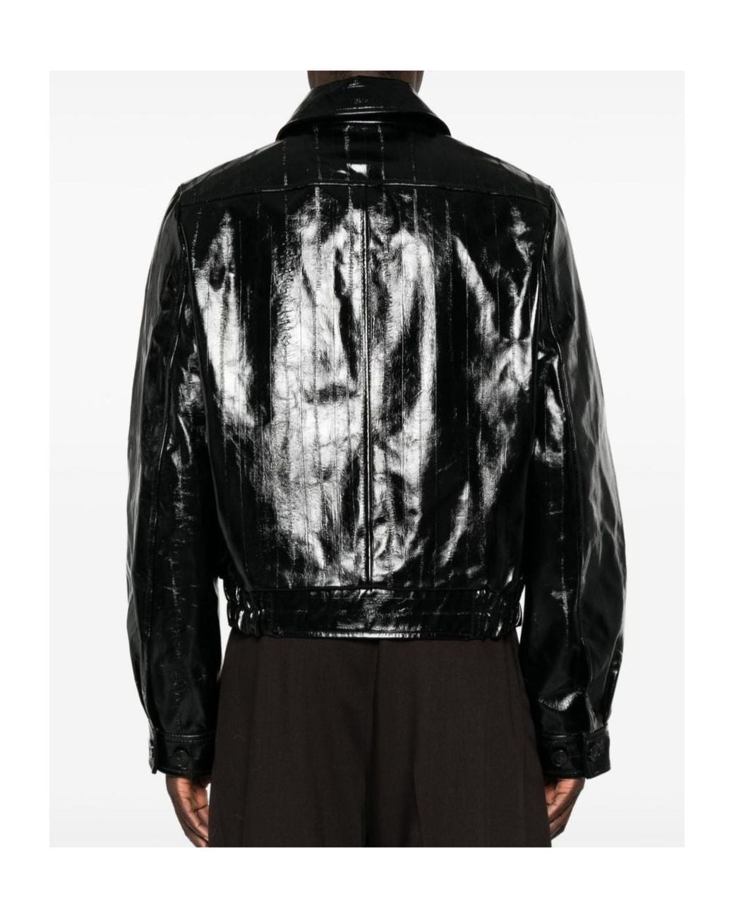 Dries Van Noten Black Zipped Jacket for men