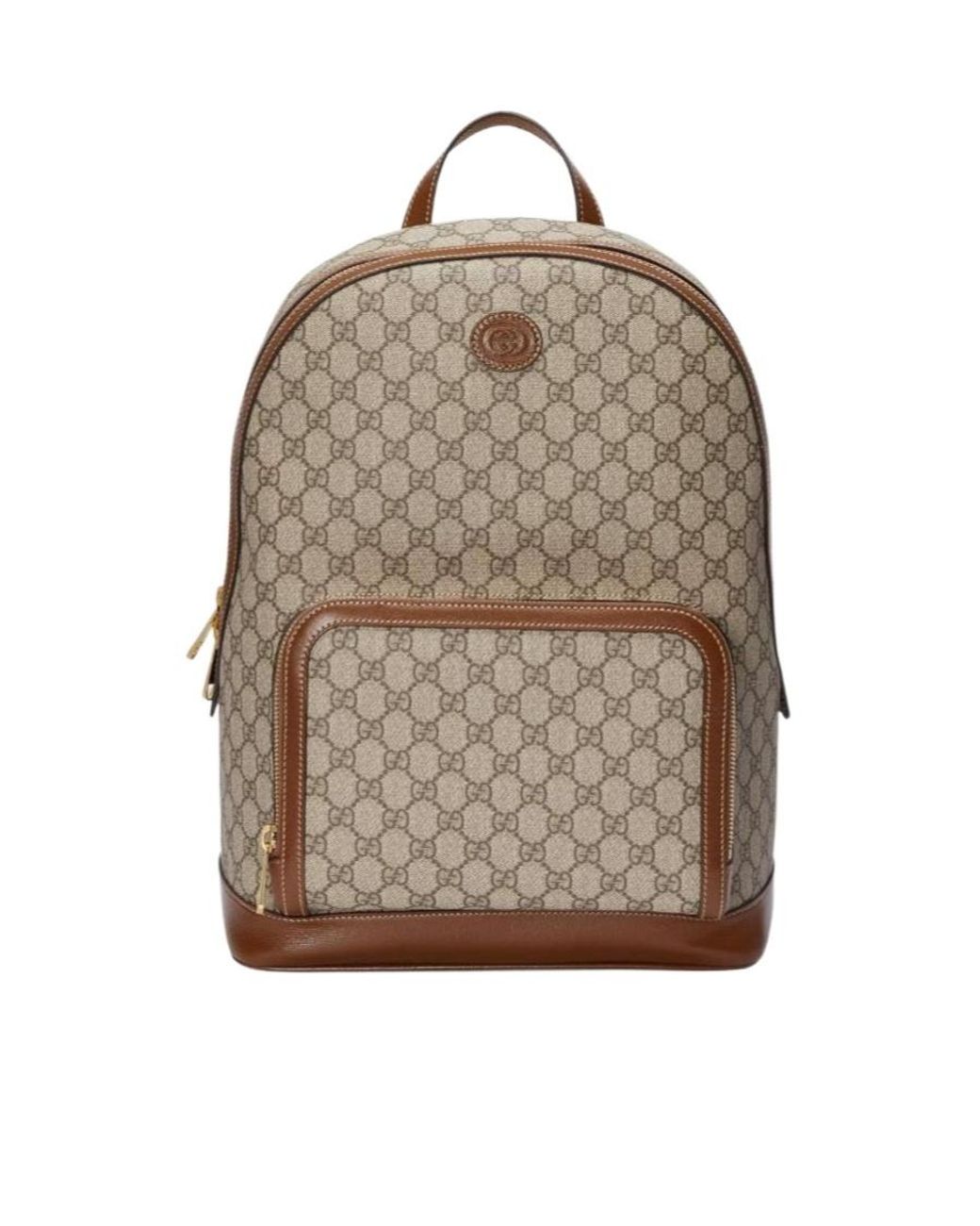 Gucci Natural Gg Supreme Backpack for men