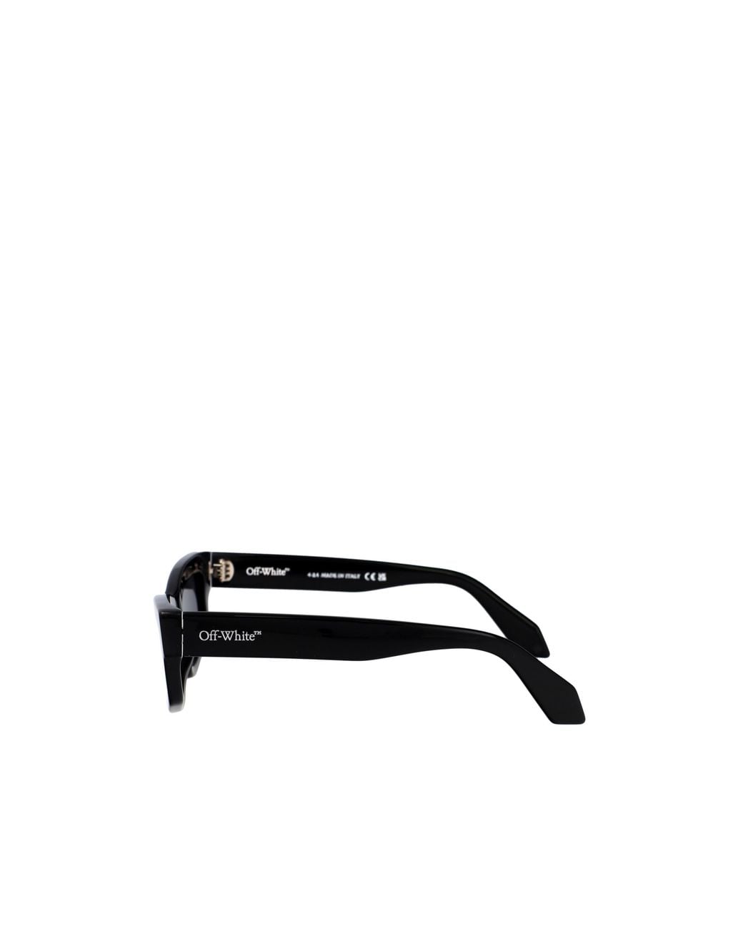 Off-White c/o Virgil Abloh Black Rectangle-Frame Sunglasses for men