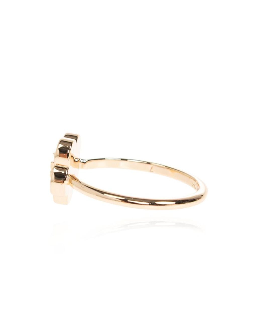 Tory Burch White Forget Me Not Ring
