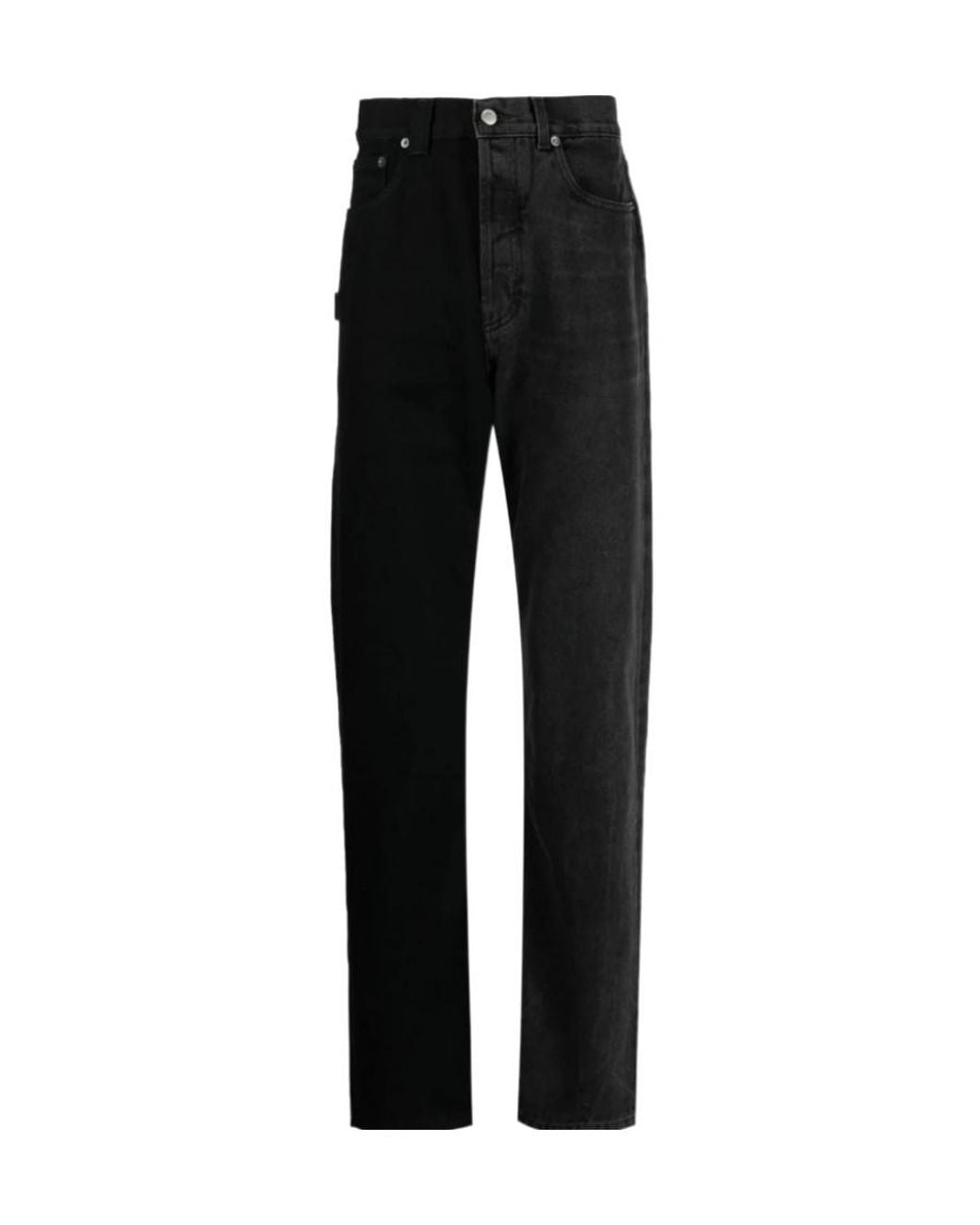 Ambush Black Straight Leg Jeans for men