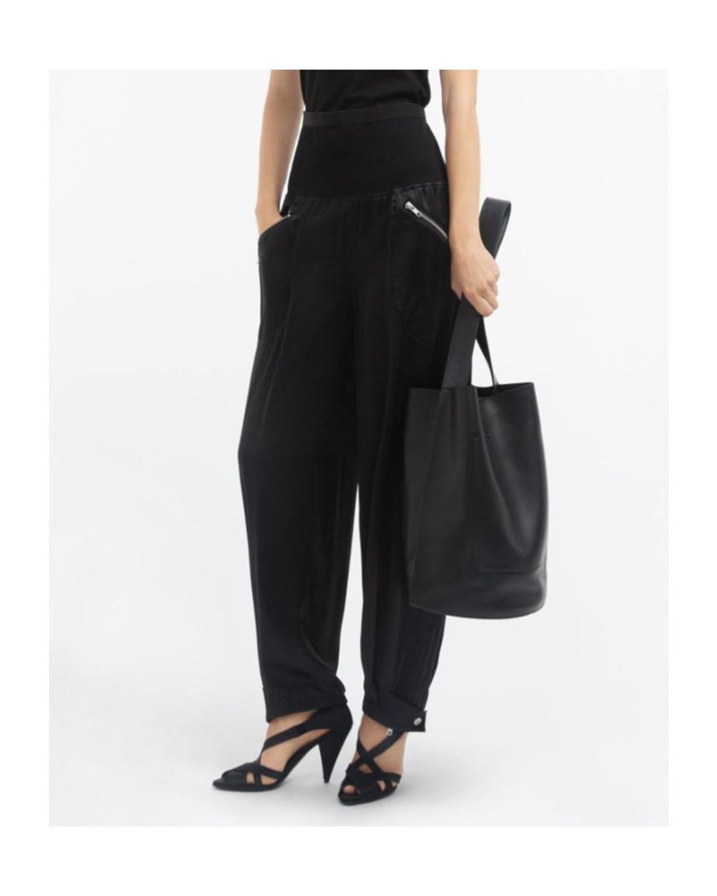 Co. Black Ribbed Jogger